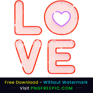 Happy valentines day text abstract clipart png image