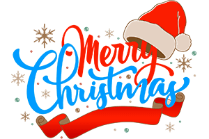 Merry Christmas PNG Text