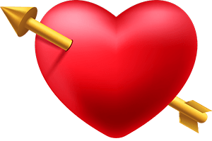 Love Heart Arrow PNG