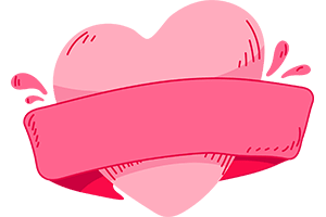 pink heart png
