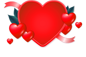 HD Love Heart PNG