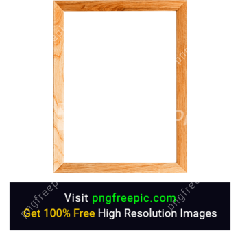 HD Wooden Frame PNG