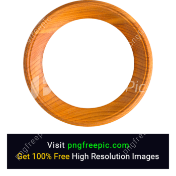 Wooden Photo Frame PNG