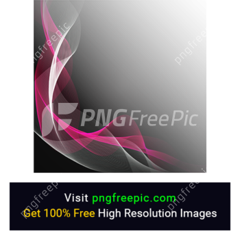 Abstract Colorful Wave Background PNG