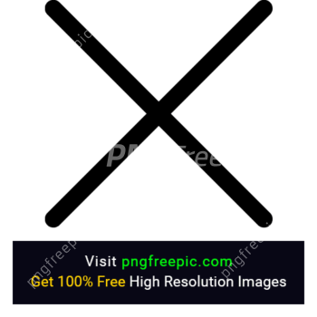 Close Icon With Transparent Background