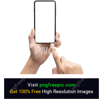 Mobile In Both Hand PNG