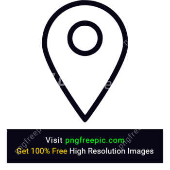 Map Pin Isolated PNG