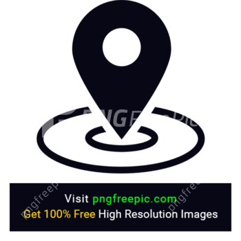 Location Icon With Transparent Background