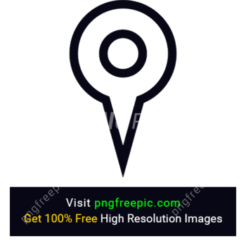 Map Pin Location Icon PNG