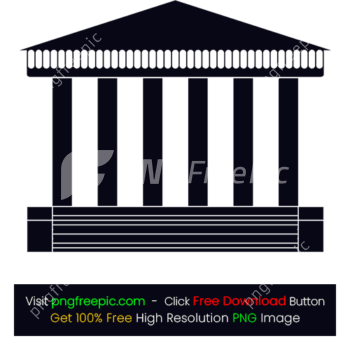 Vector Shape Bank Icon PNG