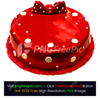Red Chocolate Nice Cake PNG