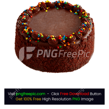 Forest Chocolate Gems Cake PNG