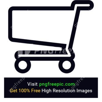 Empty Shopping Cart Icon PNG