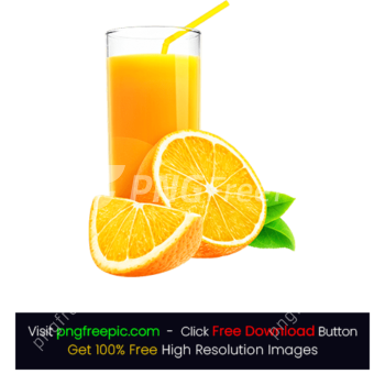 Breakfast Orange Juice PNG