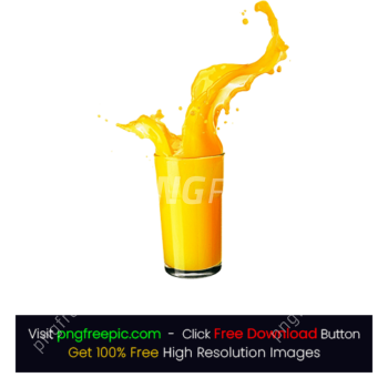 Fruit Juice Drinking Glass PNG