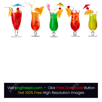Five Strong Cocktail Soda Drink PNG