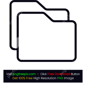 Dubble File Folder Icon PNG