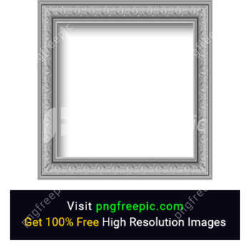 Wooden Style Platinam Squire Frame PNG