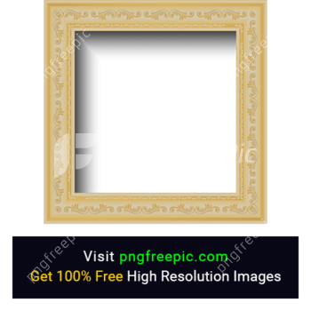 Wooden Squire Frame PNG