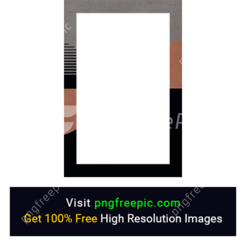 Blank Frame PNG Dull Color
