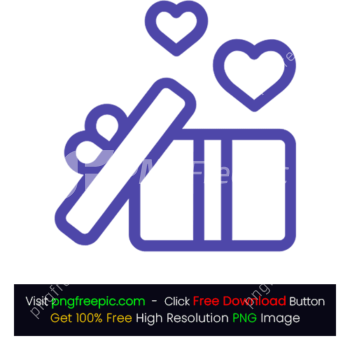 Love Box Gift Icon PNG