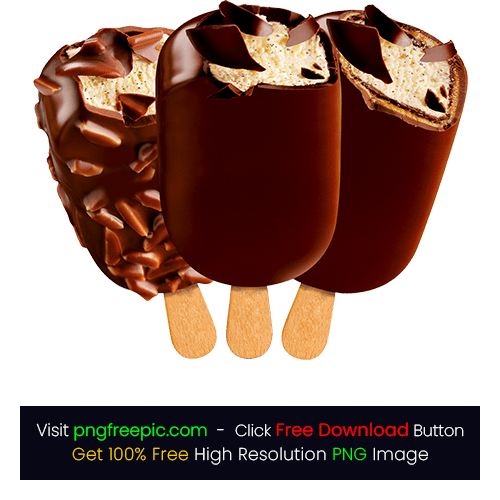 Three Frozen Dessert Chocolate Ice cream PNG