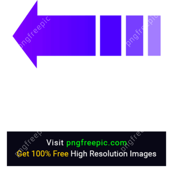 Left Side Color Arrow Icon PNG