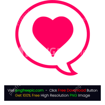 Love Chat Icon PNG