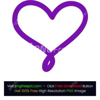 Border Draw Love Icon PNG