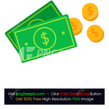 Money Coins Abstract Icon PNG