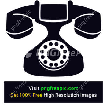 Landline Hangup Call Icon PNG