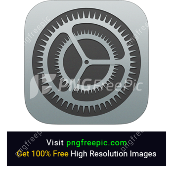 Setting Shape Icon PNG