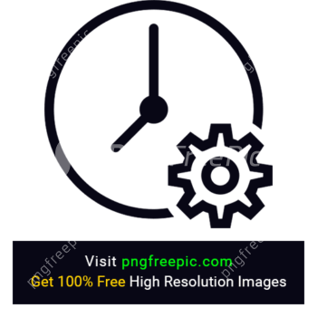 Clock Setting Icon PNG