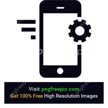 Mobile Phone Setting PNG