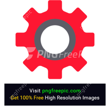 Red Color Setting Icon PNG