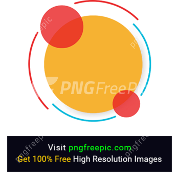 Round Circle Quotes Shape PNG