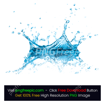 Transparent Background Water Splash PNG