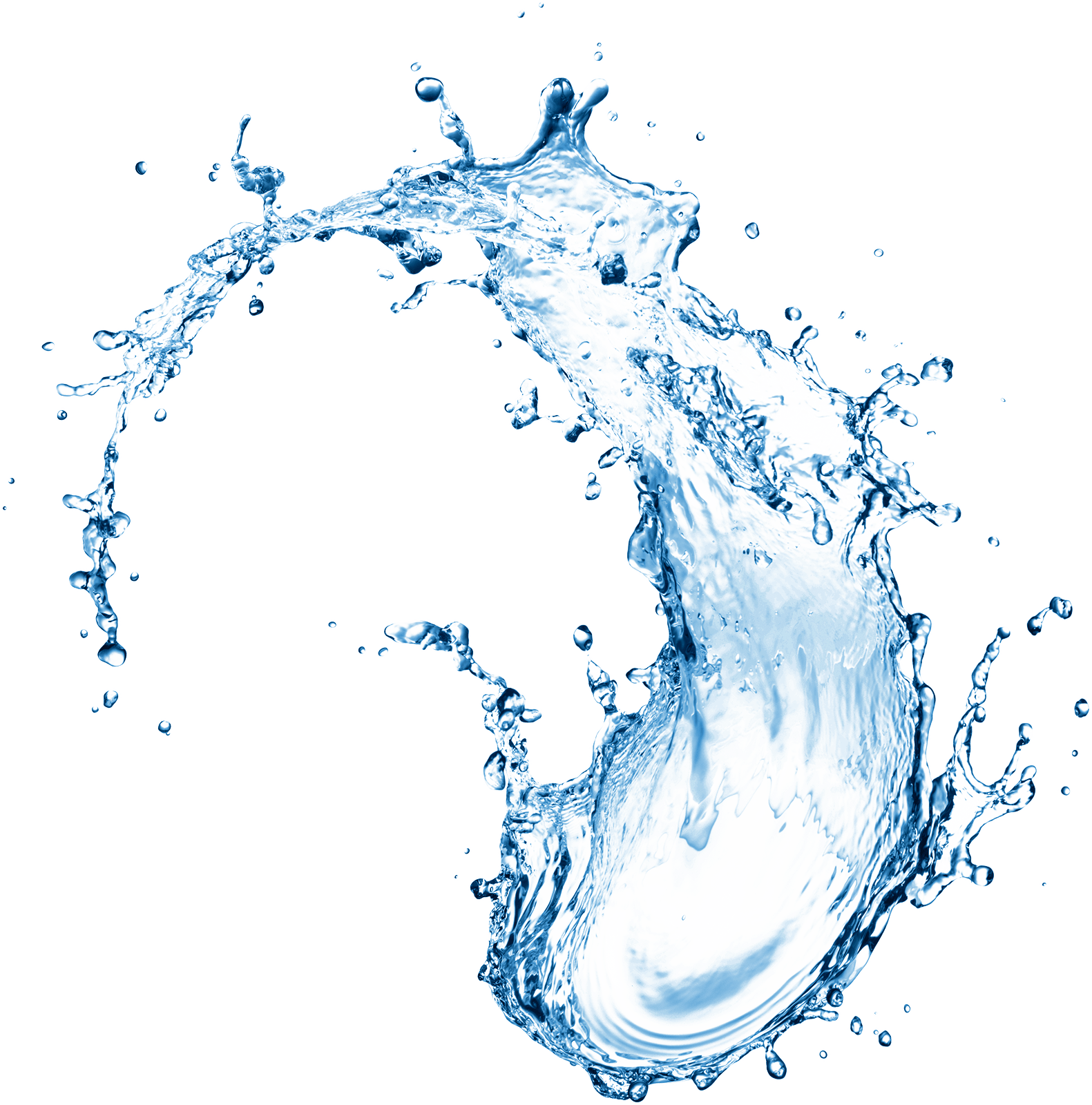 Blue Water Splash Drops PNG - Water Drop Splash PNG