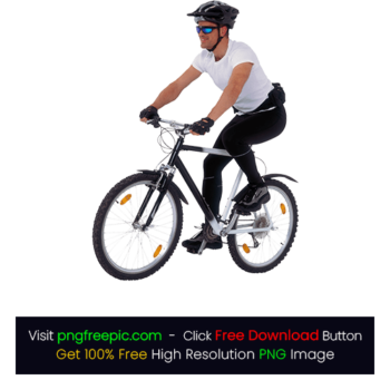 Man Riding Bike Trek Bicycle Corporation