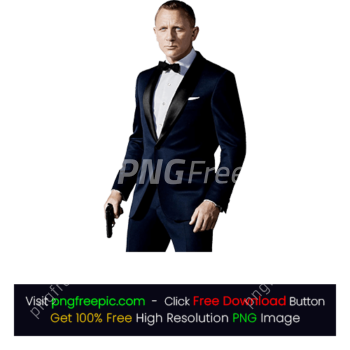 Daniel Craig James Bond PNG