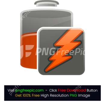 Abstract Battery Icon PNG