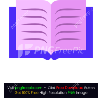 Blue Cover Book Icon PNG