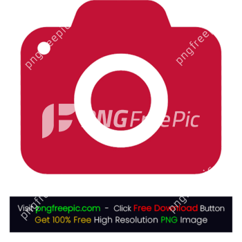 Colored Camera Icon PNG