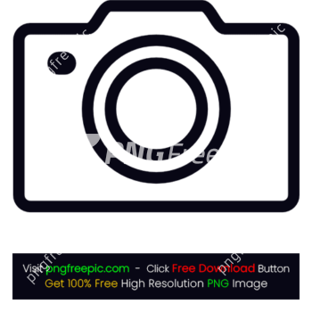 Transparent BG Camera Icon PNG