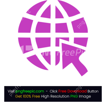 Abstract Color Internet Icon PNG
