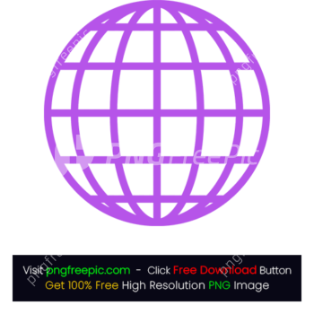 Abstract Globe Icon PNG
