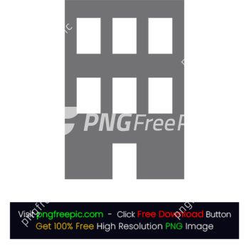 Apartment Building Icon PNG