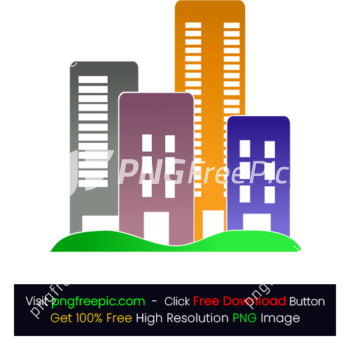 Multiple Office Apartment icon PNG