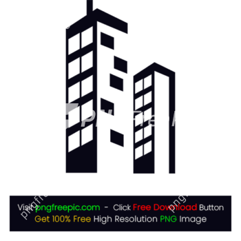 Apartment Block Icon PNG