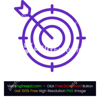 Bolt Aim Target Icon PNG